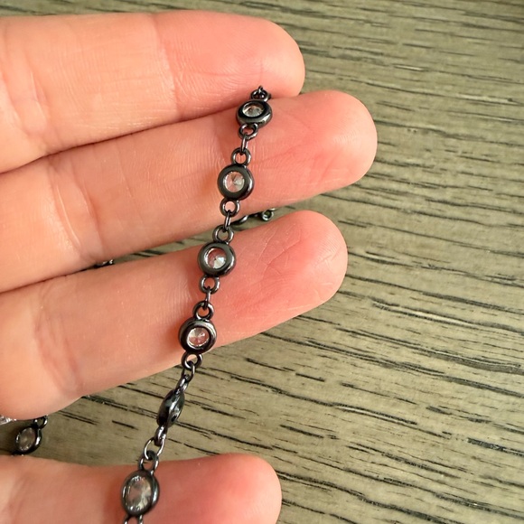 Freida Rothman Lumi Black Bezel Chain - Picture 3 of 5